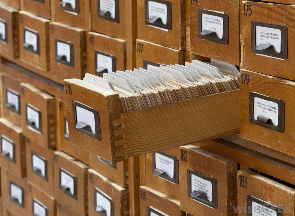 Library card catalogs Blog Netcommerce