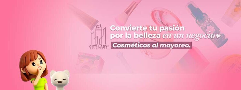 Hasta 2,643,647 millones de impresiones para City Lady Cosmetics por medio de campañas en redes sociales.