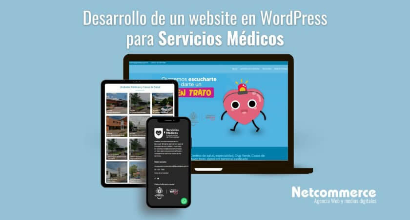 Desarrollo de un website en WordPress para Servicios Médicos
