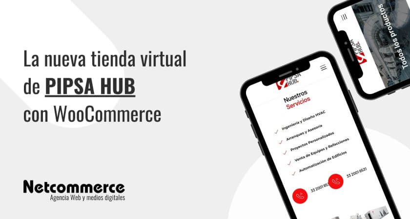 La nueva tienda virtual de PIPSA HUB con WooCommerce