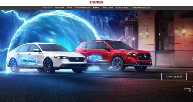 Lanzamiento del sitio Web Honda de México