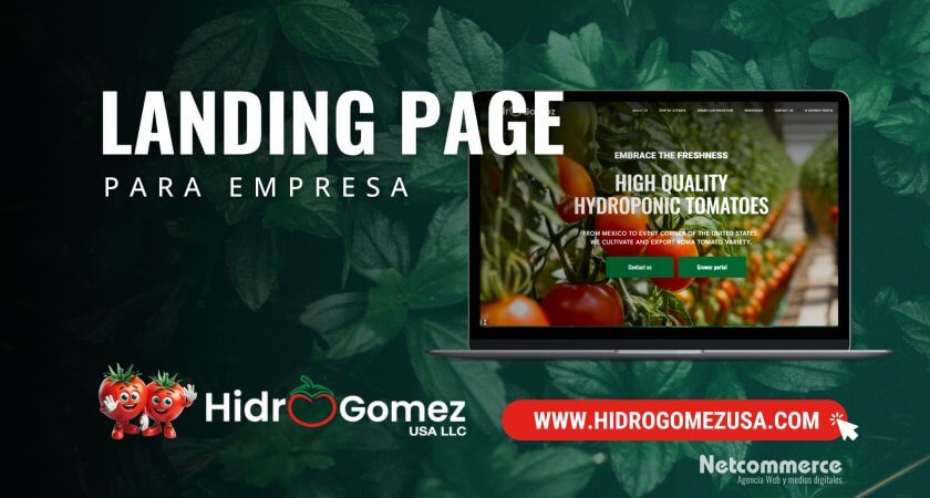 Cultivando éxito en la Web: La importancia de un sitio profesional para empresas como Hidrogómez