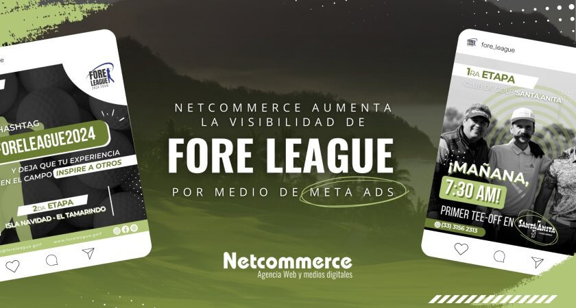 Netcommerce aumenta la visibilidad de Fore League por medio de Meta Ads